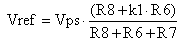 Reference Voltage Equation