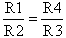 resistor-ratios