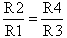 resistor-ratios