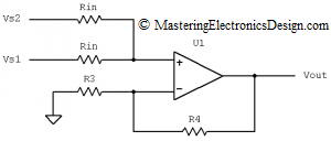 two-input-average-amplifier